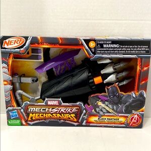 NERF MARVEL MECHSTRIKE BLACK PANTHER SABER CLAW BLASTER
